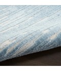 Nourison Care Free Blue CAF04 4 ft. X 6 ft. Rect. Rug