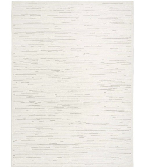 Nourison Care Free Ivory CAF04 4 ft. X 6 ft. Rect. Rug
