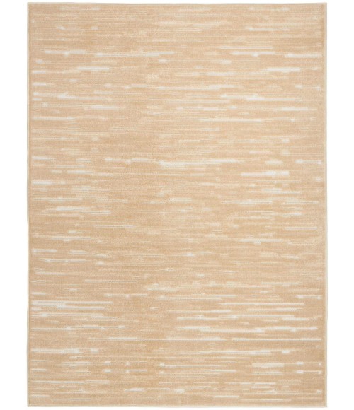 Nourison Care Free Taupe CAF04 4 ft. X 6 ft. Rect. Rug