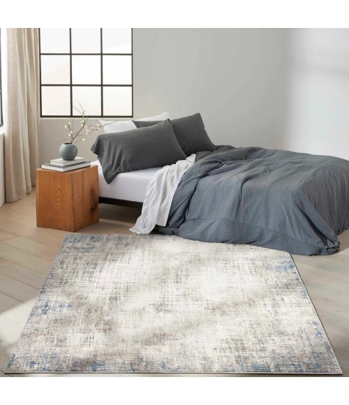 Calvin Klein CK022 Infinity Blue Multicolor IFN01 6 ft. X 9 ft. Rect. Rug