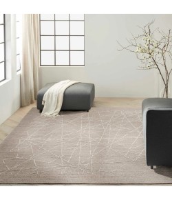 Calvin Klein CK044 Wander Taupe WND01 5 ft. X 7 ft. Rect. Rug