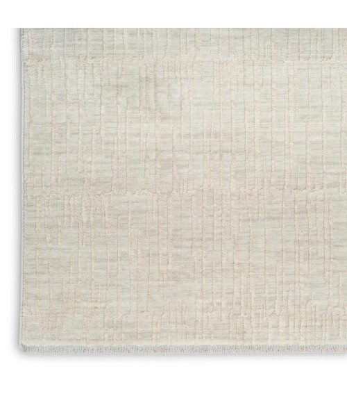 Calvin Klein CK079 Notes Silver Ivory NOT02 8 ft. X 10 ft. Rect. Rug