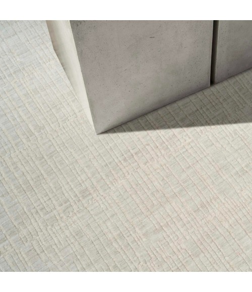 Calvin Klein CK079 Notes Silver Ivory NOT02 8 ft. X 10 ft. Rect. Rug