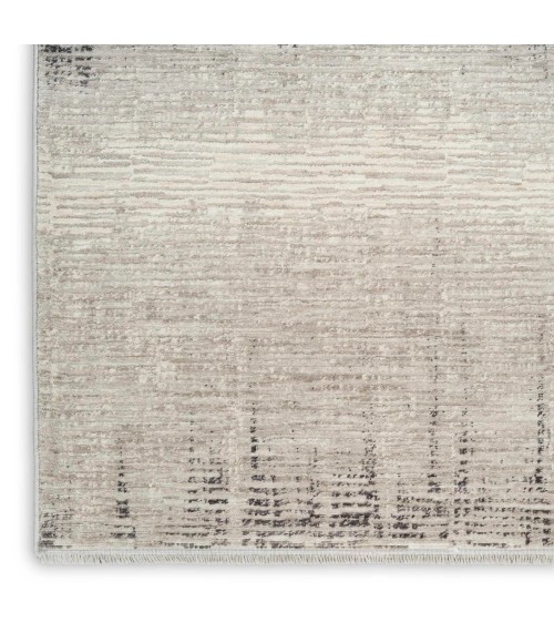 Calvin Klein CK079 Notes Ivory Charcoal NOT06 8 ft. X 10 ft. Rect. Rug