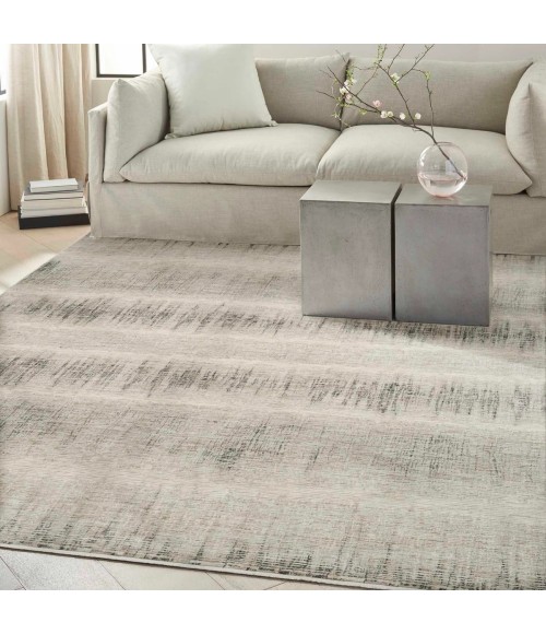 Calvin Klein CK079 Notes Ivory Charcoal NOT06 8 ft. X 10 ft. Rect. Rug