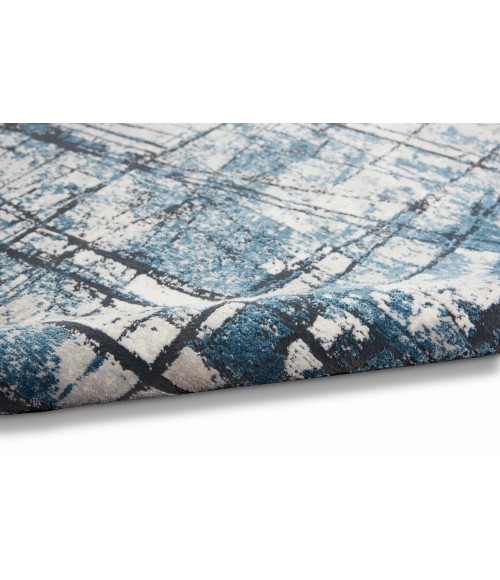 Calvin Klein CK970 Vapor Grey Blue CK972 8 ft. X 10 ft. Rect. Rug
