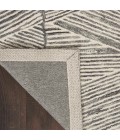 Nourison Colorado Grey White CLR01 8 ft. Rect. Rug