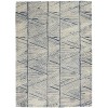 Nourison Home Colorado CLR01 White Blue 2 ft. 3 in. X 7 ft. 6 in. Area Rug