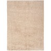 Nourison Cozy Shimmer Beige Gold CSH01 8 ft. X 10 ft. Rect. Rug