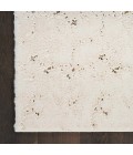 Nourison Cozy Shimmer Ivory Gold CSH01 8 ft. X 10 ft. Rect. Rug