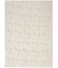 Nourison Cozy Shimmer Ivory Gold CSH01 8 ft. X 10 ft. Rect. Rug