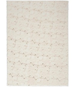 Nourison Cozy Shimmer Ivory Gold CSH01 8 ft. X 10 ft. Rect. Rug