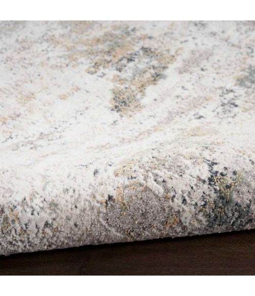 Nourison Distinctive Ivory Grey Rug DSV02 8 ft. X 10 ft. Rect. - Rugs Town Nourison Distinctive Ivory Grey DSV02 8 ft. X 10 ft. Rect. Rug