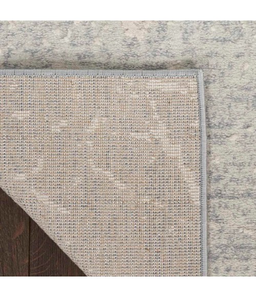 Nourison Exhale Ivory Grey EXL02 8 ft. Rect. Rug