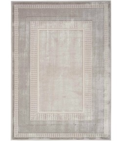 Nourison Home Glitz GLZ07 Silver 3 ft. 11 in. X 5 ft. 11 in. Area Rug