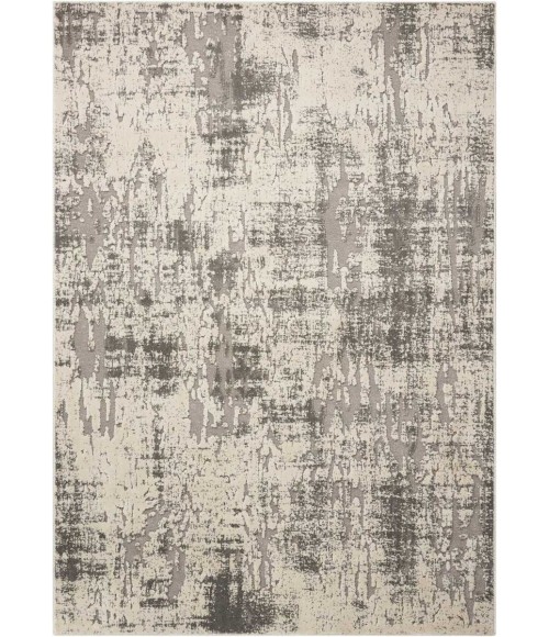 Michael Amini Gleam Area Rug MA602 Ivory/Grey