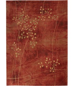 Nourison Somerset - St74 Flame Area Rug 9 ft. 6 in. X 13 ft. Rectangle