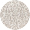 Nourison Home Jubilant JUB09 Ivory Beige 8 ft. Round Area Rug
