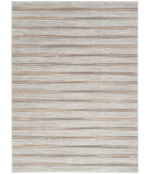 Calvin Klein CK011 Verdant Grey Mocha VRD03 8 ft. X 10 ft. Rect. Rug