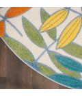 Nourison Aloha Area Rug ALH18 Ivory/Multi