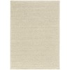 DKNY Pure Grids PGR01 Ivory Beige 5 ft. 3 in. X 7 ft. 3 in. Area Rug