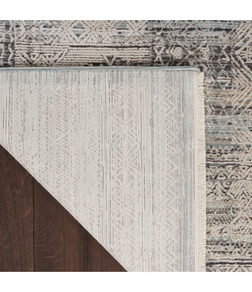 Nourison Nyle Ivory Blue NYE06 2 ft. 6 in. X 4 ft. 6 in. Rect. Rug