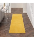 Nourison Essentials Yellow Area Rug NRE01-Yellow