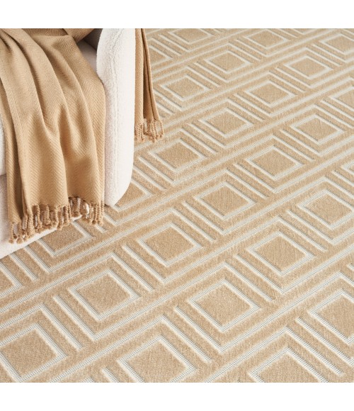 Nourison Casual Taupe CSU03 5 ft. 3 in. X 7 ft. Rect. Rug