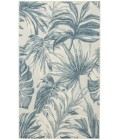 Nourison Aloha Ivory Blue ALH43 2 ft. 8 in. X 4 ft. Rect. Rug