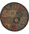 Nourison 2020 Area Rug Nourison 2020 Round Area Rug NR203-Multicolor