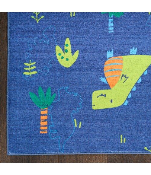 Nourison Home Imagination Navy Multicolor Rug IMA16 4 ft. X 6 ft. Rectangle - Rugs Town Nourison Home Imagination Navy Multicolor IMA16 4 ft. X 6 ft. Rectangle Rug