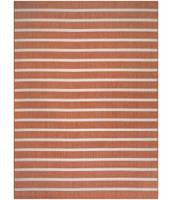 Nourison Positano Terracotta Ivory POS03 10 ft. X 14 ft. Rect. Rug