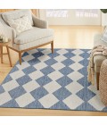Nourison Positano Navy Blue POS04 4 ft. X 6 ft. Rect. Rug