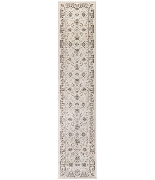 Nourison Serenity Home Ivory Mocha SRH02 2 ft. 2 in. X 6 ft. Rect. Rug