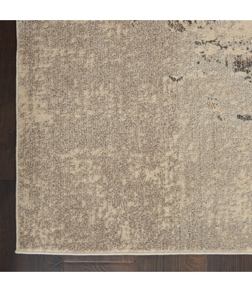 Nourison Celestial Runner Area Rug CES02-Ivory/Grey