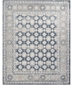 Nourison Dekor Grey Navy DEK02 7 ft. 10 in. X 9 ft. 10 in. Rect. Rug