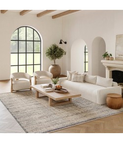 Nourison Nyle Ivory Blue NYE06 9 ft. 10 in. X 13 ft. 6 in. Rect. Rug