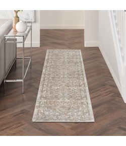 Nourison Concerto Beige CNC05 2 ft. 2 in. X 7 ft. 6 in. Rect. Rug
