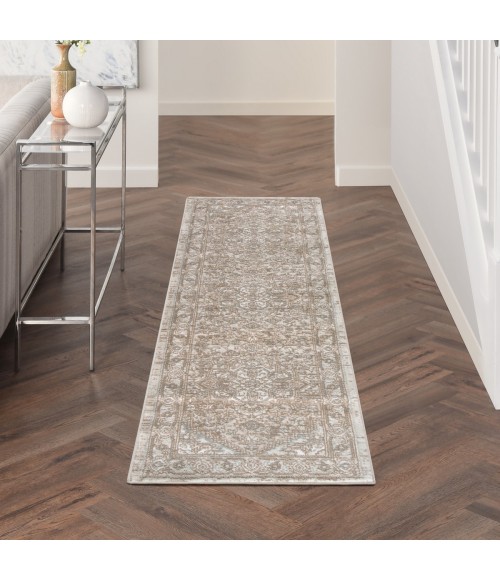 Nourison Concerto Beige CNC05 2 ft. 2 in. X 7 ft. 6 in. Rect. Rug