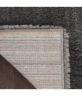Nourison Luxurious Shag Grey LXR05 4 ft. X 6 ft. Rect. Rug