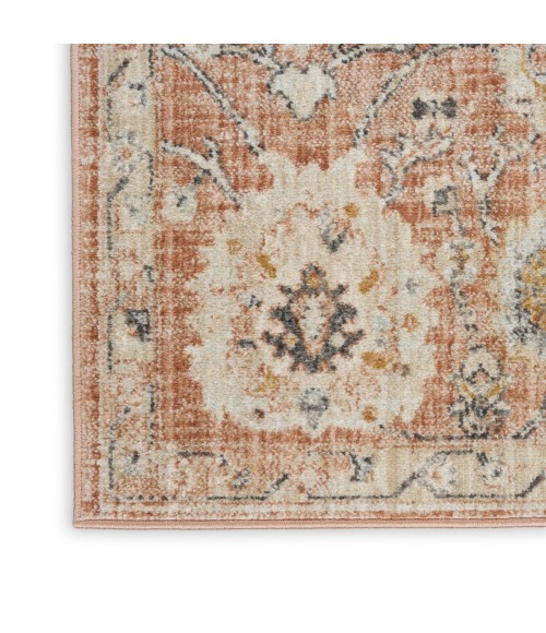 Nourison Oushak Home Rust OUS01 2 ft. X 6 ft. Rect. Rug