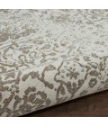 Nourison Damask White DAS06 6 ft. x 9 ft. Rect. Rug