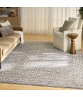 Nourison Shadows Charcoal Ivory SHW04 9 ft. X 12 ft. Rect. Rug