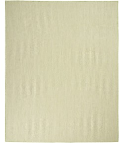 Nourison Courtyard - Cou01 Ivory Green Area Rug 8 ft. X 10 ft. Rectangle