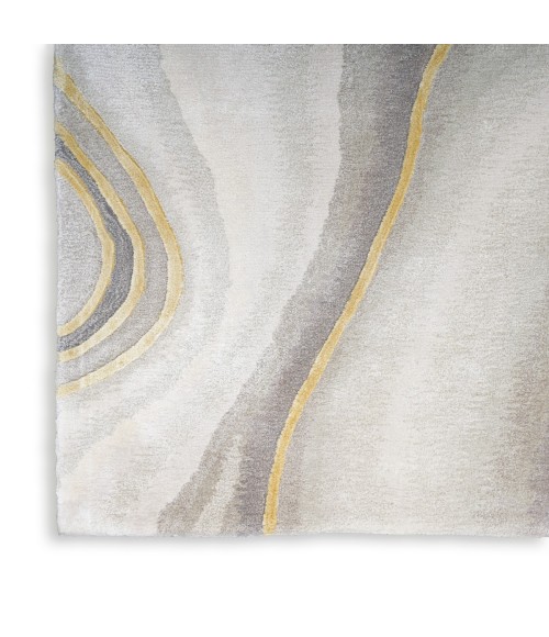 Nourison Prismatic Charcoal Grey Rug PRS31 6 ft. X 8 ft. Rect. - Rugs Town Nourison Prismatic Charcoal Grey PRS31 6 ft. X 8 ft. Rect. Rug