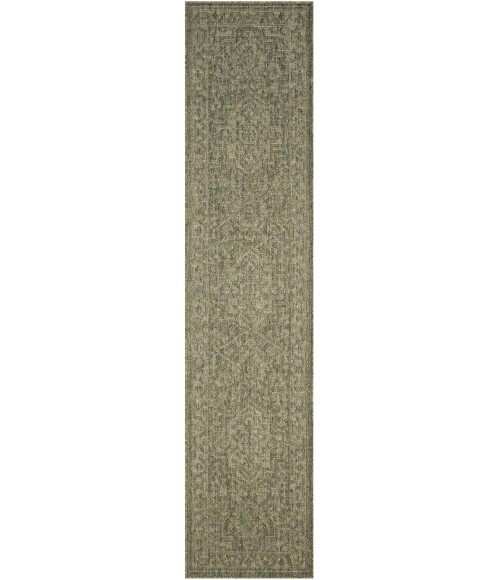 Nourison Tulum Olive TLM05 2 ft. 2 in. X 8 ft. Rect. Rug