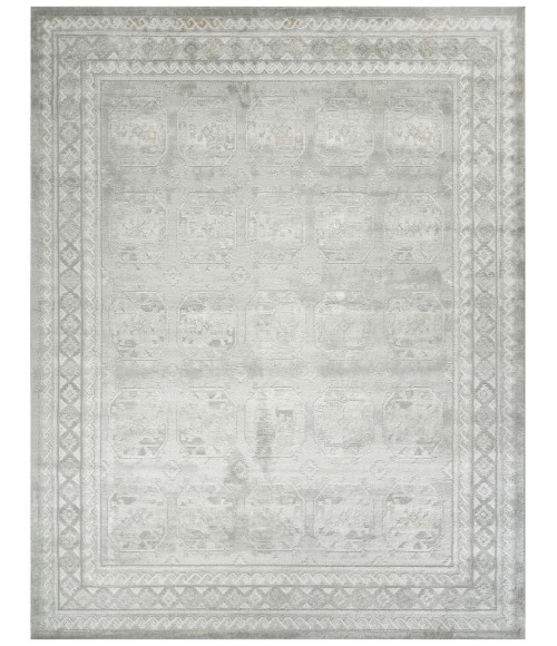 Nourison Dekor Grey DEK01 7 ft. 10 in. X 9 ft. 10 in. Rect. Rug