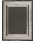 Nourison Horizon Indoor/Outdoor Black HOZ03 8 ft. X 10 ft. Rect. Rug