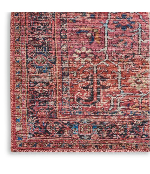 Nicole Curtis Machine Washable Series 1 Area Rug Nicole Curtis Machine Washable Series 1 Area Rug SR102 Brick