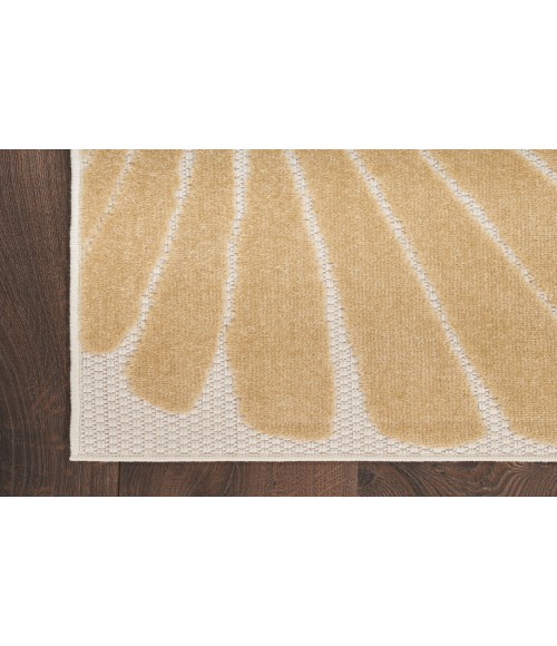 Nourison Aloha Ivory Multicolor ALH24 5 ft. 3 in. X 7 ft. 5 in. Rectangle Rug